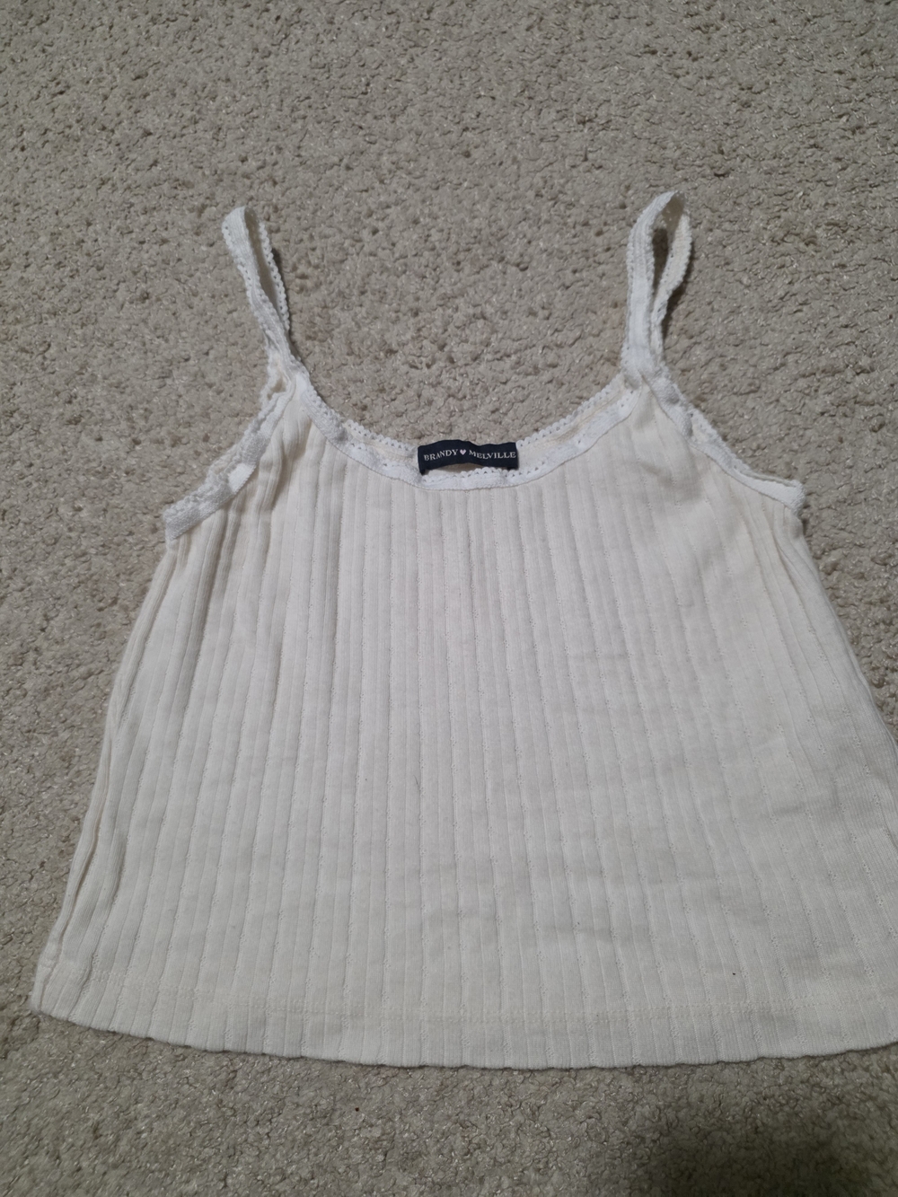 Brandy Melville Lace-Trimmed Cami